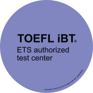 TOEFL_authorized test center_Sticker